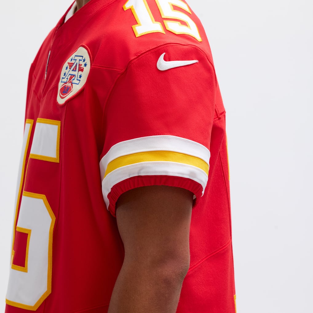 Men's Kansas City Chiefs Patrick Mahomes Nike Red Team Vapor F.U.S.E. Elite Jersey - Image 11