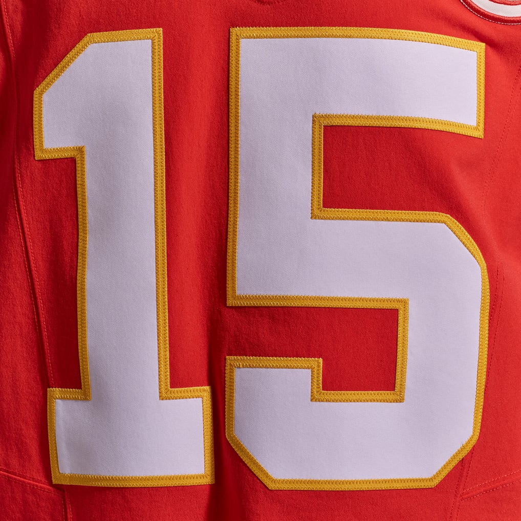 Men's Kansas City Chiefs Patrick Mahomes Nike Red Team Vapor F.U.S.E. Elite Jersey - Image 12