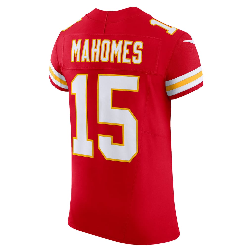 Men's Kansas City Chiefs Patrick Mahomes Nike Red Team Vapor F.U.S.E. Elite Jersey - Image 8
