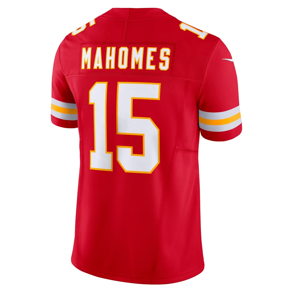 Men's Kansas City Chiefs Patrick Mahomes Nike Red Vapor F.U.S.E. Limited Jersey - Image 4