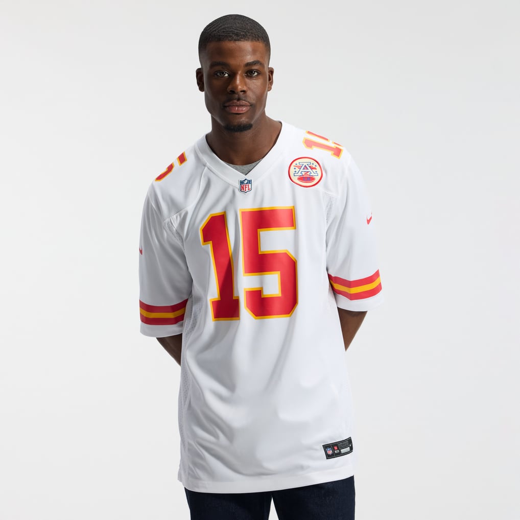 Men's Kansas City Chiefs Patrick Mahomes Nike  White  Game Jersey - Image 3