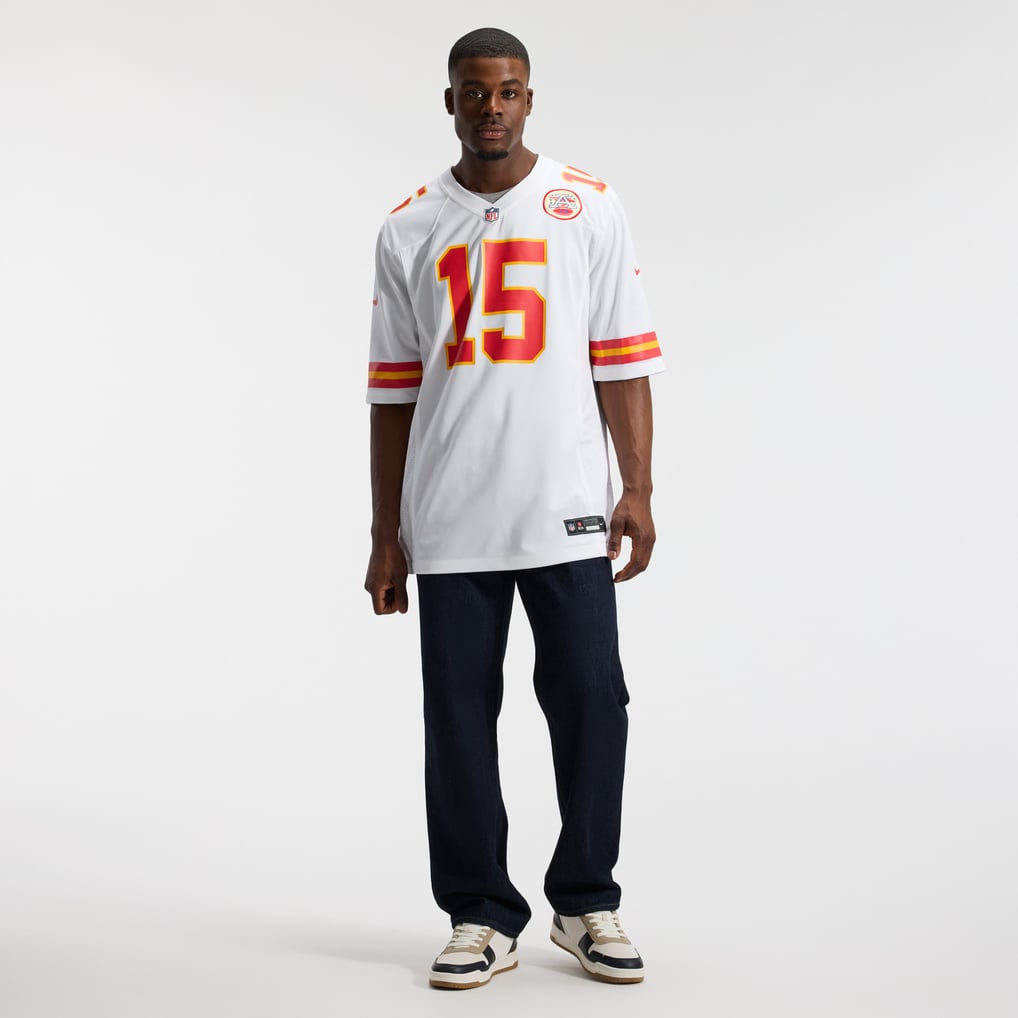 Men's Kansas City Chiefs Patrick Mahomes Nike  White  Game Jersey - Image 5