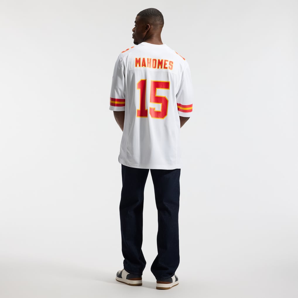 Men's Kansas City Chiefs Patrick Mahomes Nike  White  Game Jersey - Image 6
