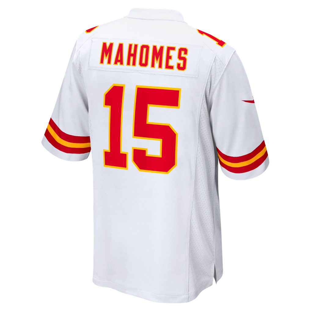 Men's Kansas City Chiefs Patrick Mahomes Nike  White  Game Jersey - Image 8