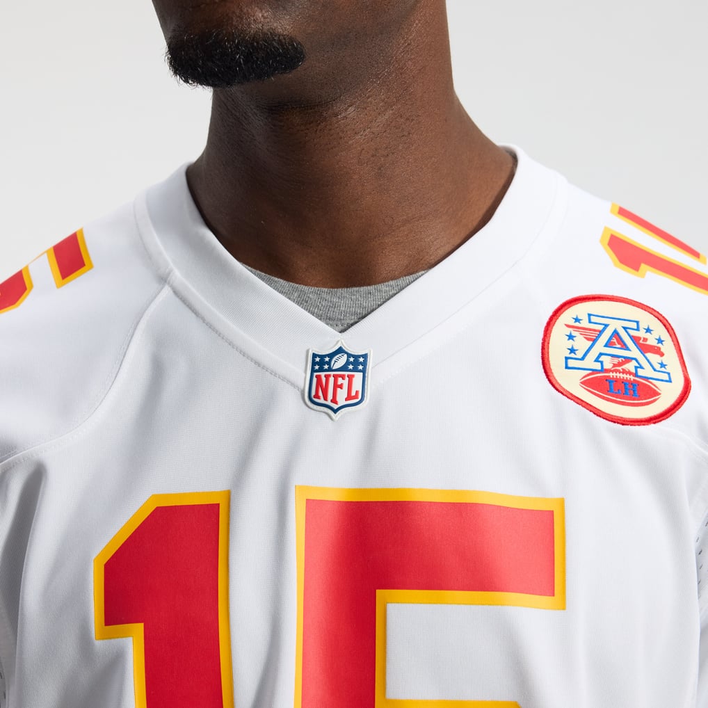 Men's Kansas City Chiefs Patrick Mahomes Nike  White  Game Jersey - Image 10