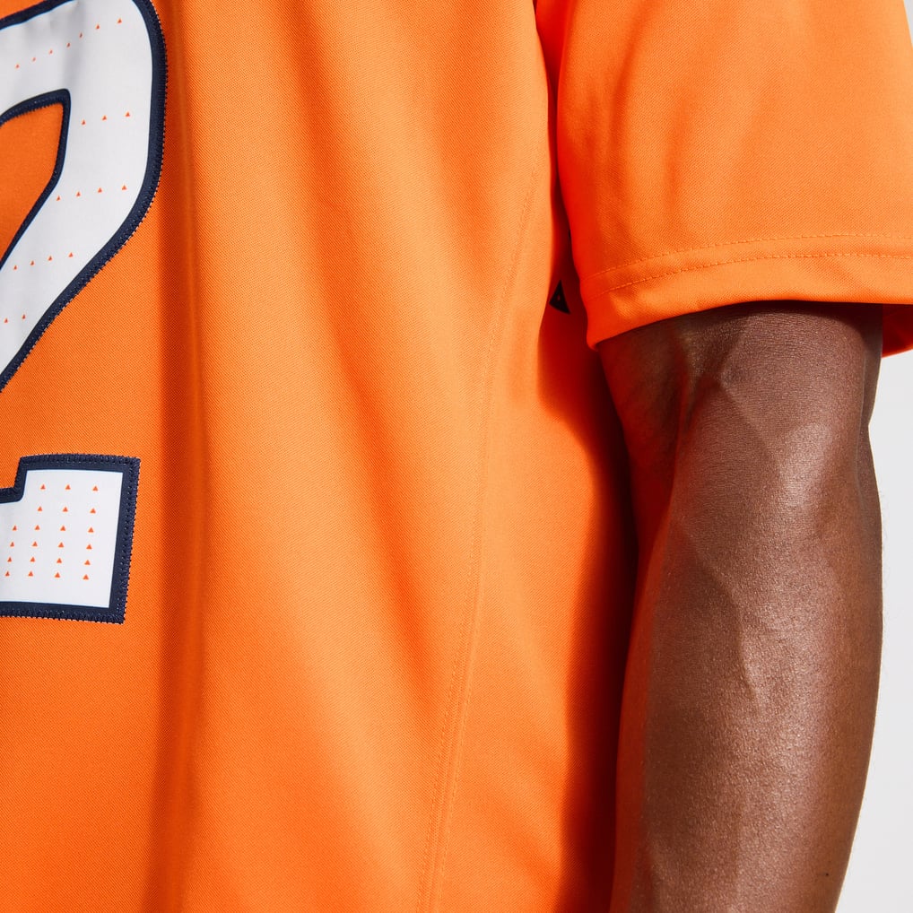 Men's Denver Broncos Patrick Surtain II Nike Orange Team Vapor F.U.S.E. Stitched Limited Jersey - Image 14