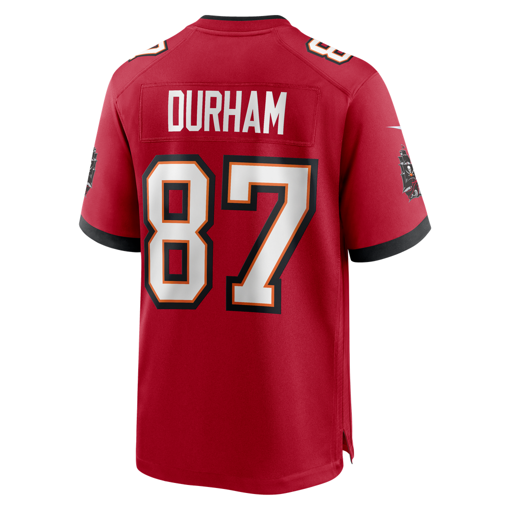 Men's Tampa Bay Buccaneers Payne Durham Nike  Red  Game Jersey - Image 4