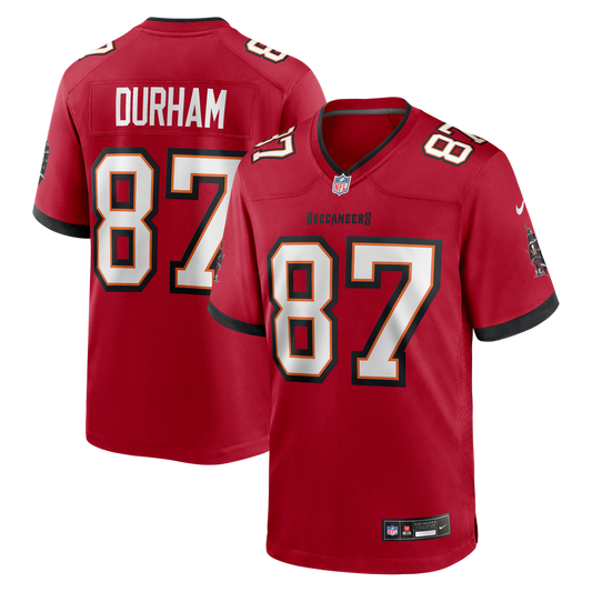 Men's Tampa Bay Buccaneers Payne Durham Nike  Red  Game Jersey - Image 1