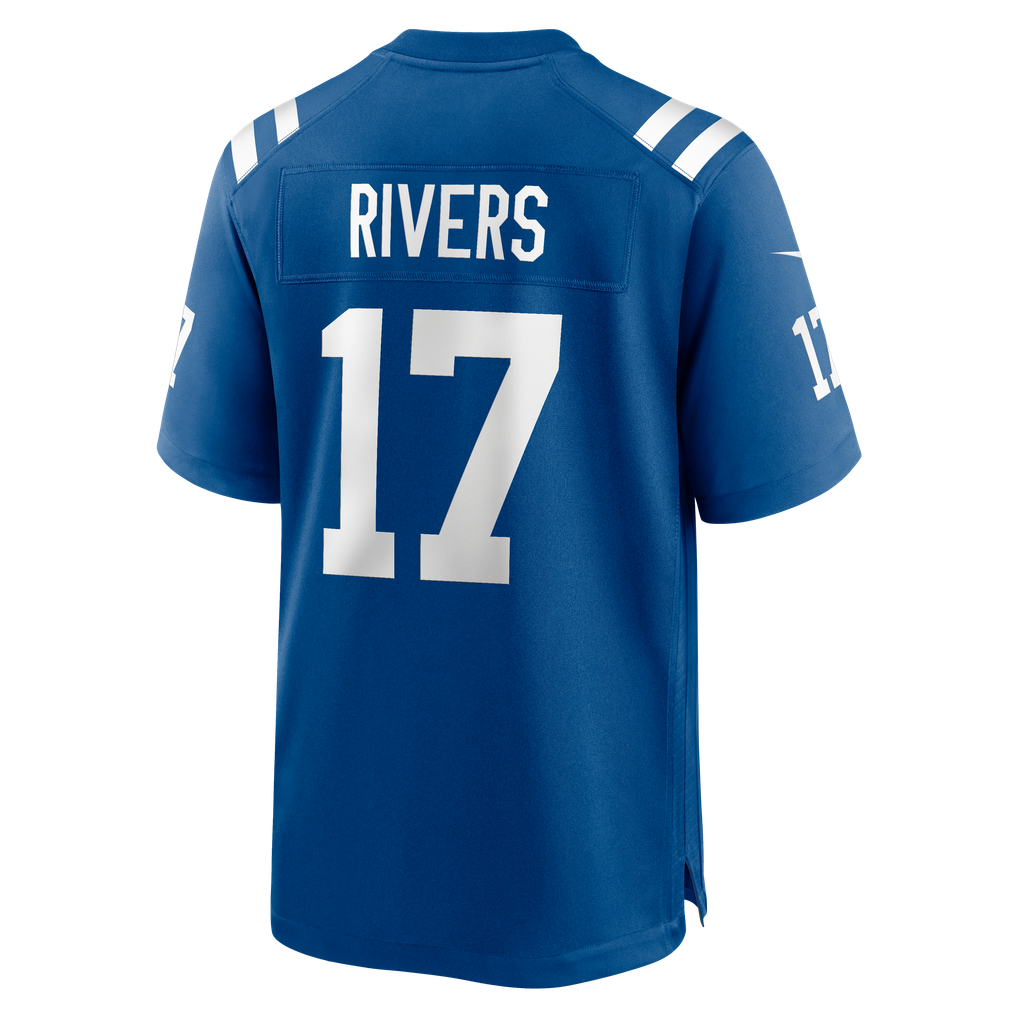 Men's Indianapolis Colts Philip Rivers Nike Royal Game Jersey - Image 4