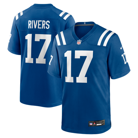 Men's Indianapolis Colts Philip Rivers Nike Royal Game Jersey - Image 1