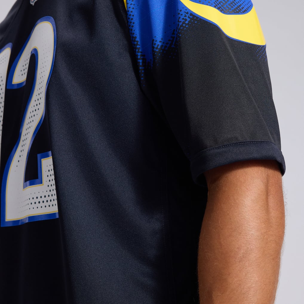 Men's Los Angeles Rams Puka Nacua Nike Dark Blue Rivalries Collection Game Jersey - Image 16