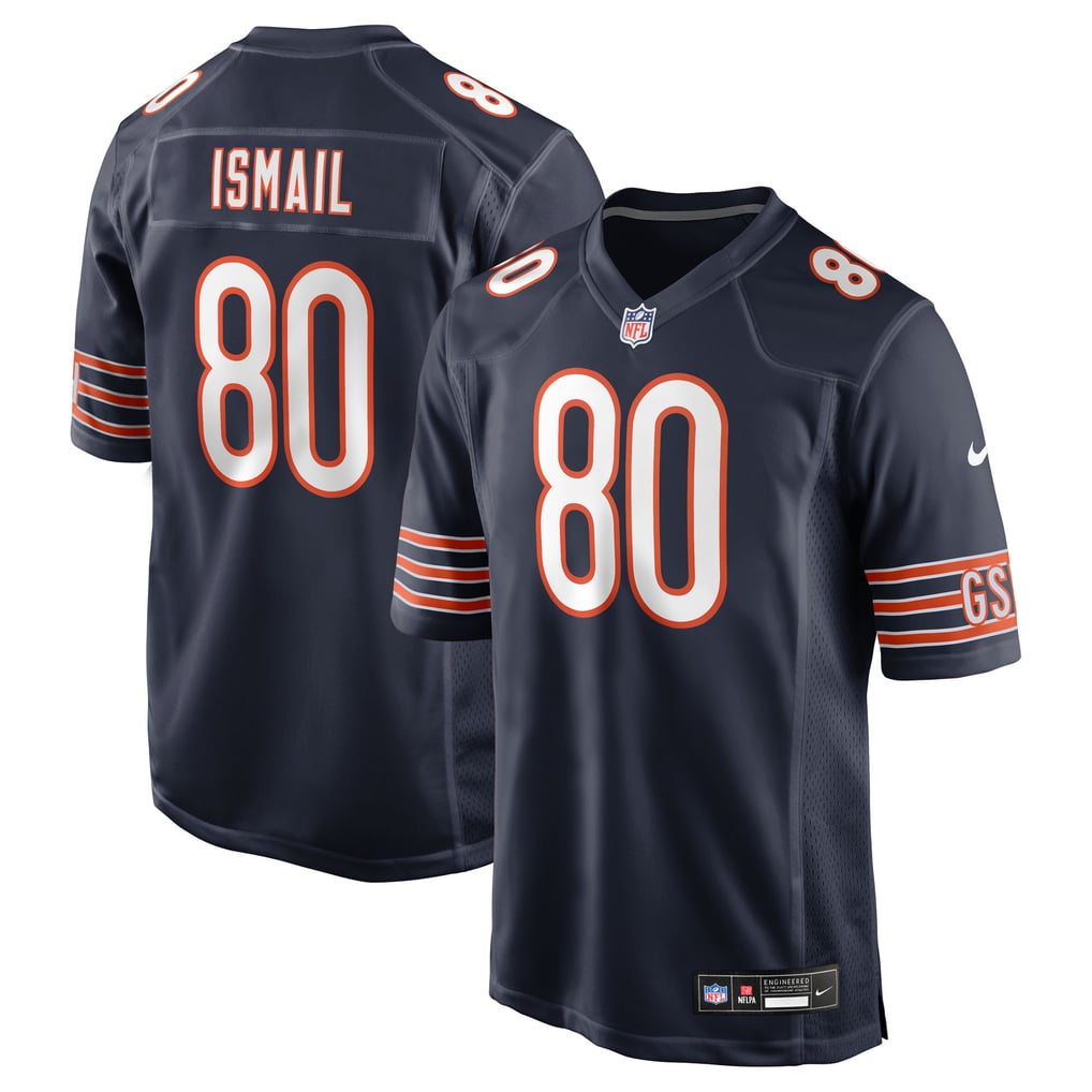 Men's Chicago Bears Qadir Ismail Nike Navy Team Game Jersey - Image 2