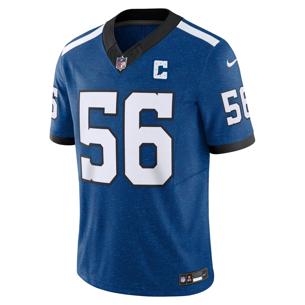 Men's Indianapolis Colts Quenton Nelson Nike Blue Vapor F.U.S.E. Limited Jersey - Image 3