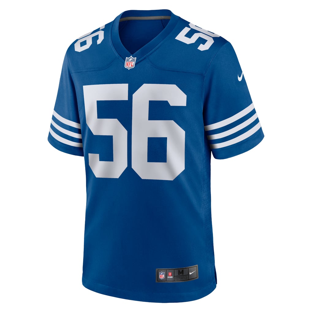 Men's Indianapolis Colts Quenton Nelson Nike Royal Alternate Game Jersey - Image 3