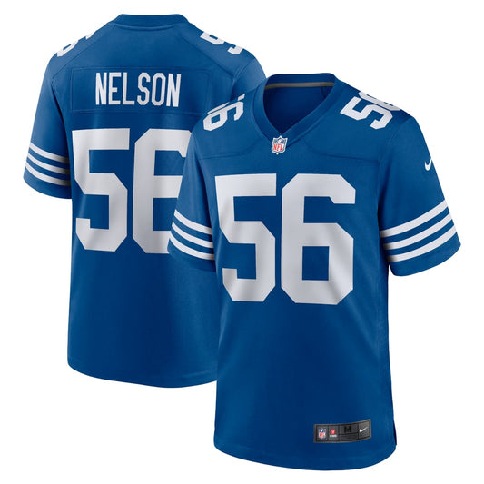 Men's Indianapolis Colts Quenton Nelson Nike Royal Alternate Game Jersey - Image 1
