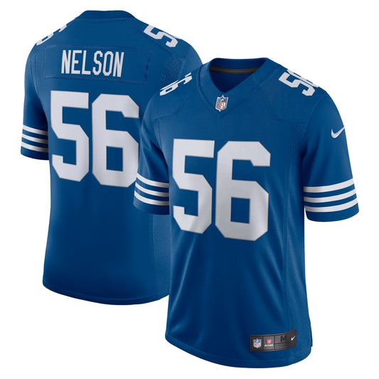 Men's Indianapolis Colts Quenton Nelson Nike Royal Alternate Vapor Limited Jersey - Image 1