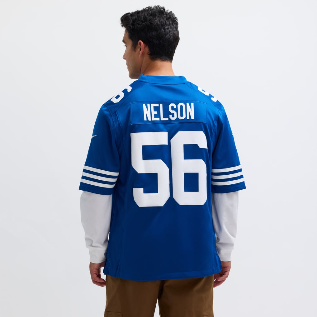 Men's Indianapolis Colts Quenton Nelson Nike Royal Alternate Vapor Limited Jersey - Image 6