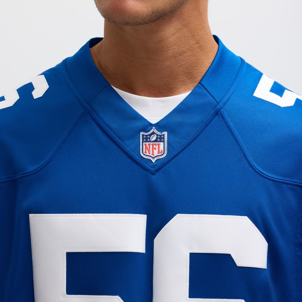 Men's Indianapolis Colts Quenton Nelson Nike Royal Alternate Vapor Limited Jersey - Image 8