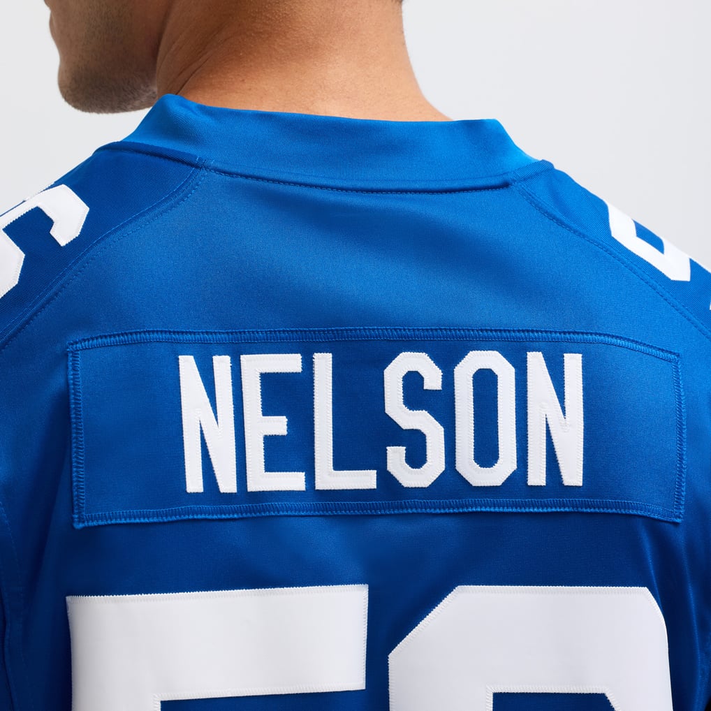 Men's Indianapolis Colts Quenton Nelson Nike Royal Alternate Vapor Limited Jersey - Image 9