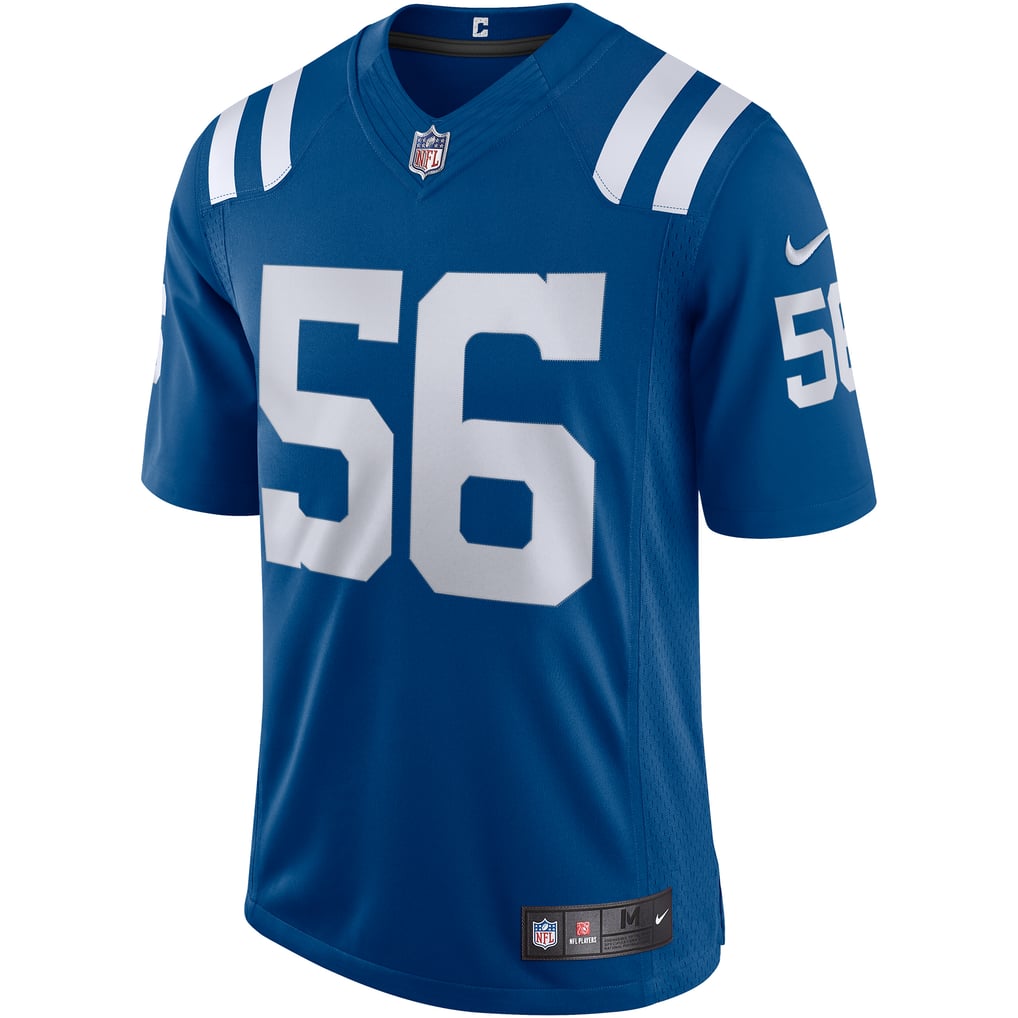 Men's Indianapolis Colts Quenton Nelson Nike Royal Vapor Limited Jersey - Image 3