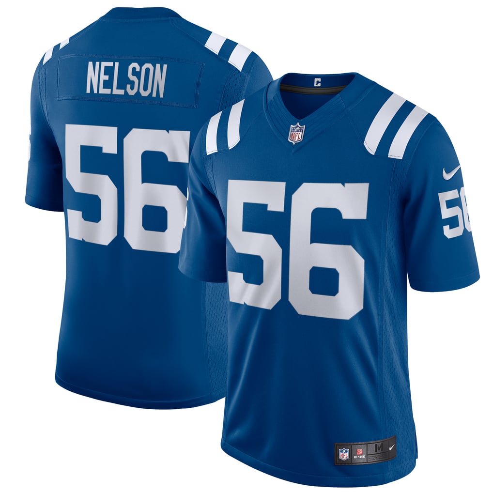 Men's Indianapolis Colts Quenton Nelson Nike Royal Vapor Limited Jersey - Image 1