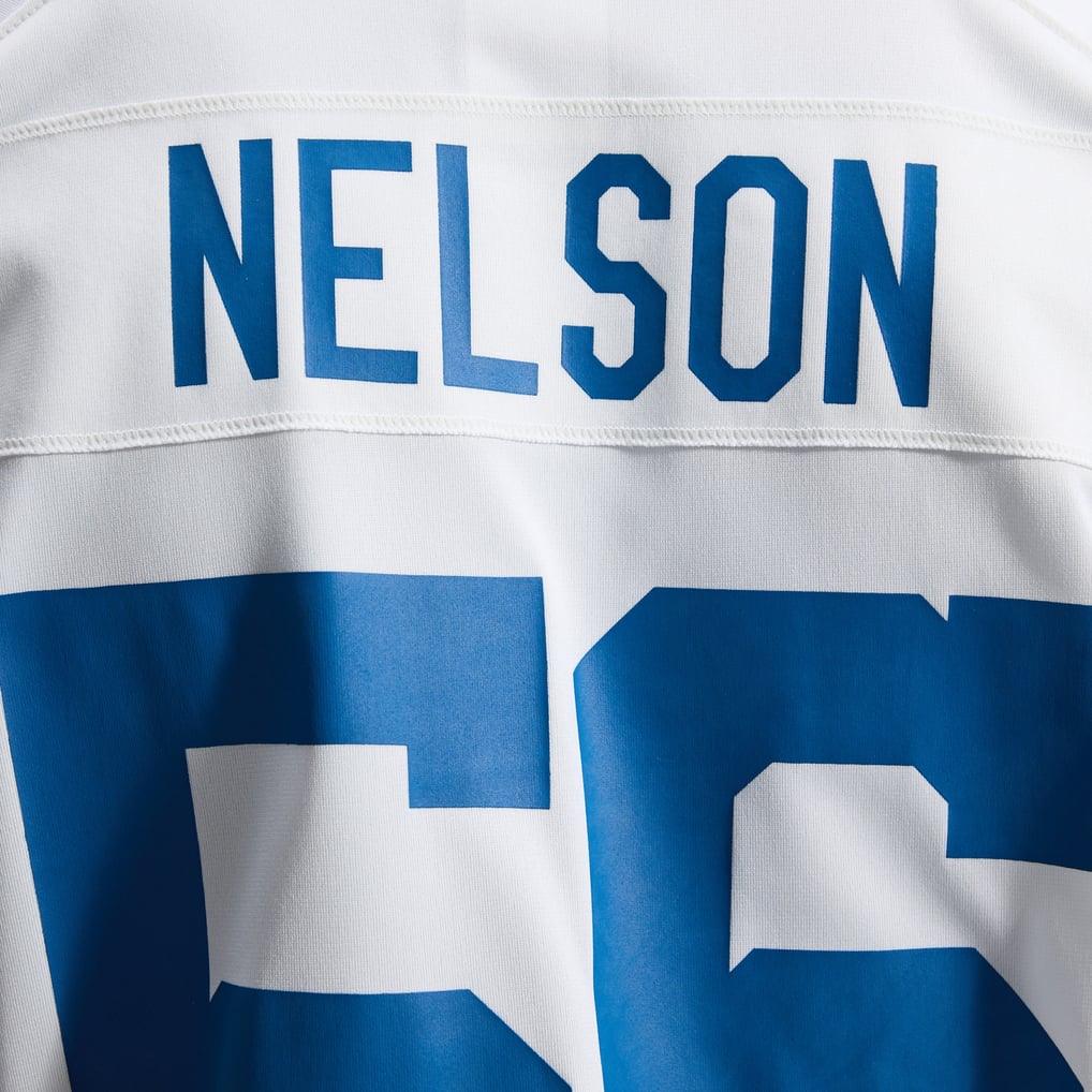 Men's Indianapolis Colts Quenton Nelson Nike White Game Player Jersey - Image 13