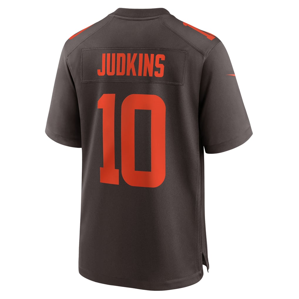 Men's Cleveland Browns Quinshon Judkins Nike Brown Alpha Dawg Game Jersey - Image 4