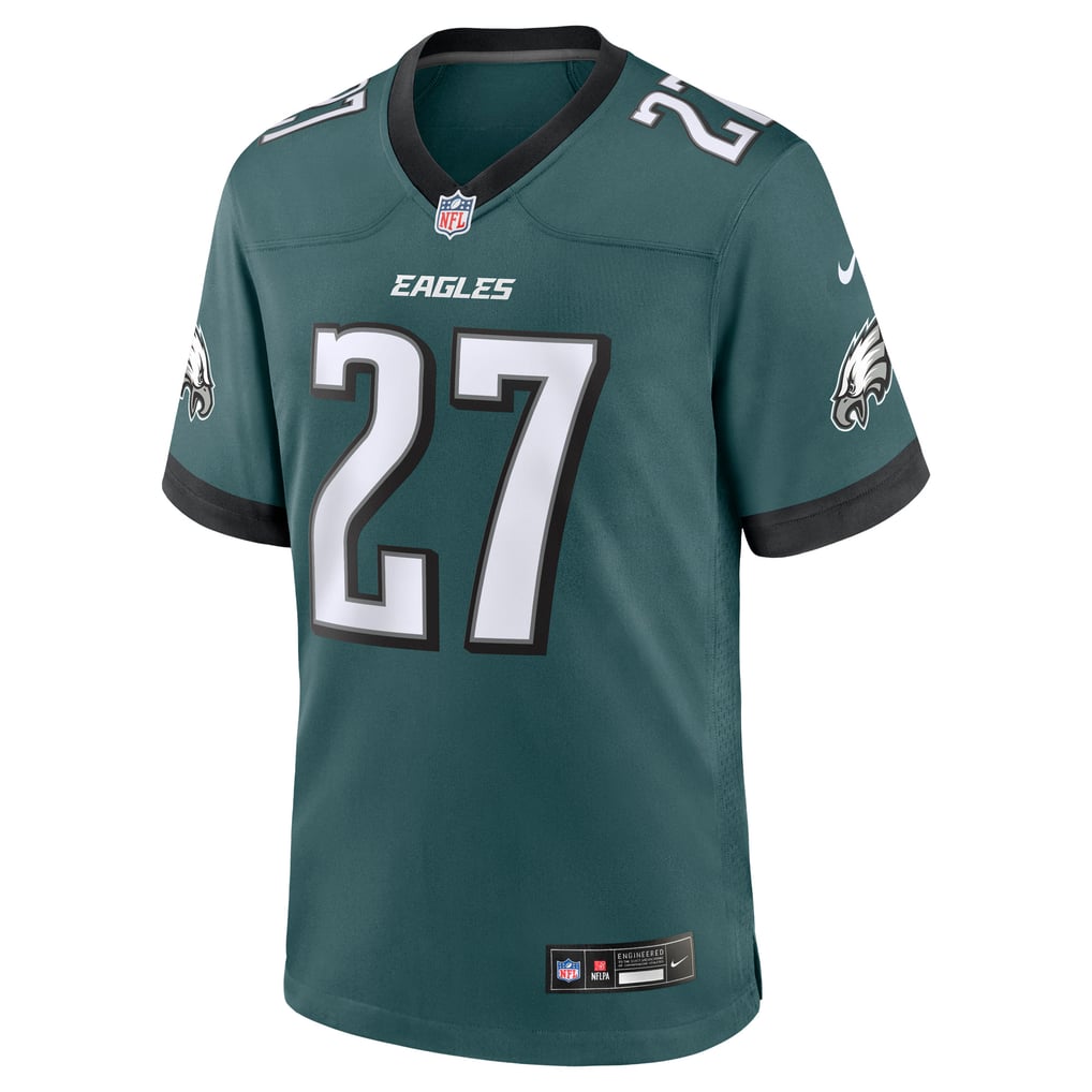 Men's Philadelphia Eagles Quinyon Mitchell Nike Midnight Green  Player Game Jersey - Image 3