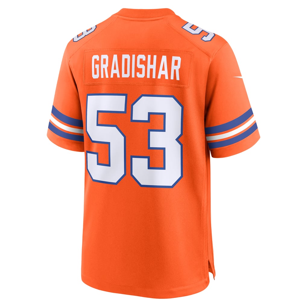 Men's Denver Broncos Randy Gradishar Nike Orange Retired Player Alternate Game Jersey - Image 4