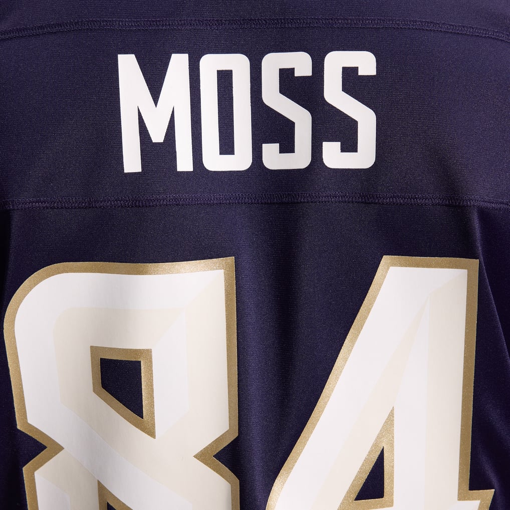 Men's Minnesota Vikings Randy Moss Nike Purple 2026 Rivalries Collection Game Jersey - Image 18