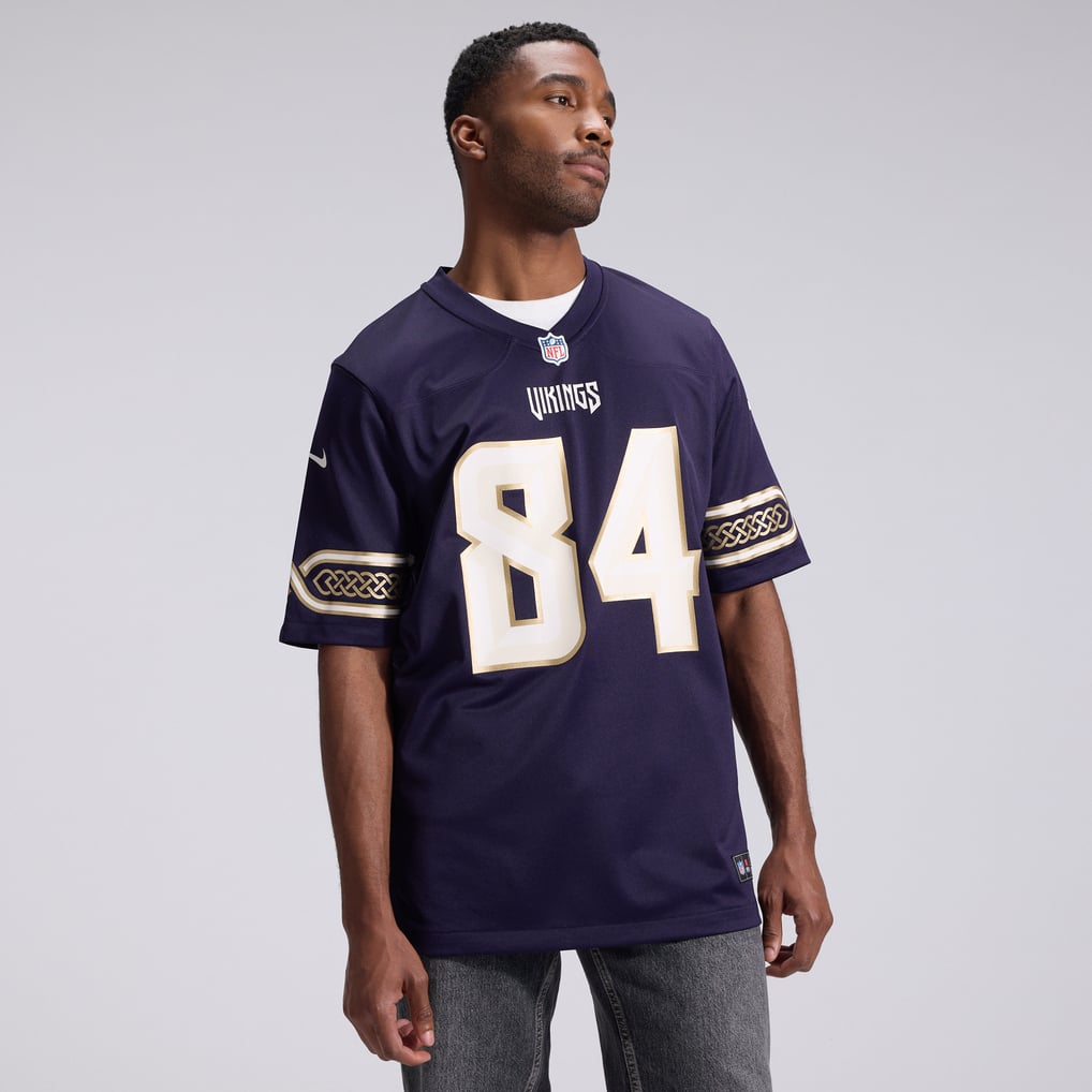 Men's Minnesota Vikings Randy Moss Nike Purple 2026 Rivalries Collection Game Jersey - Image 3