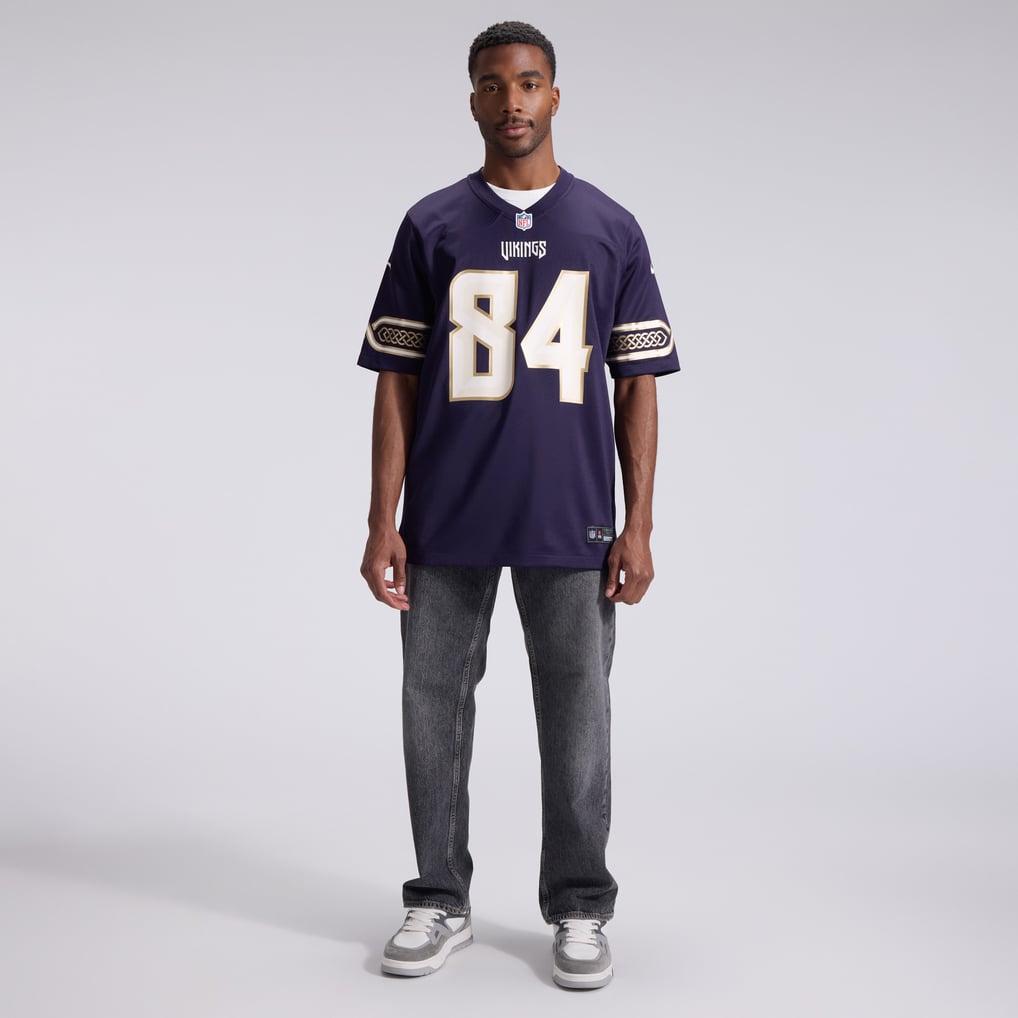 Men's Minnesota Vikings Randy Moss Nike Purple 2026 Rivalries Collection Game Jersey - Image 5