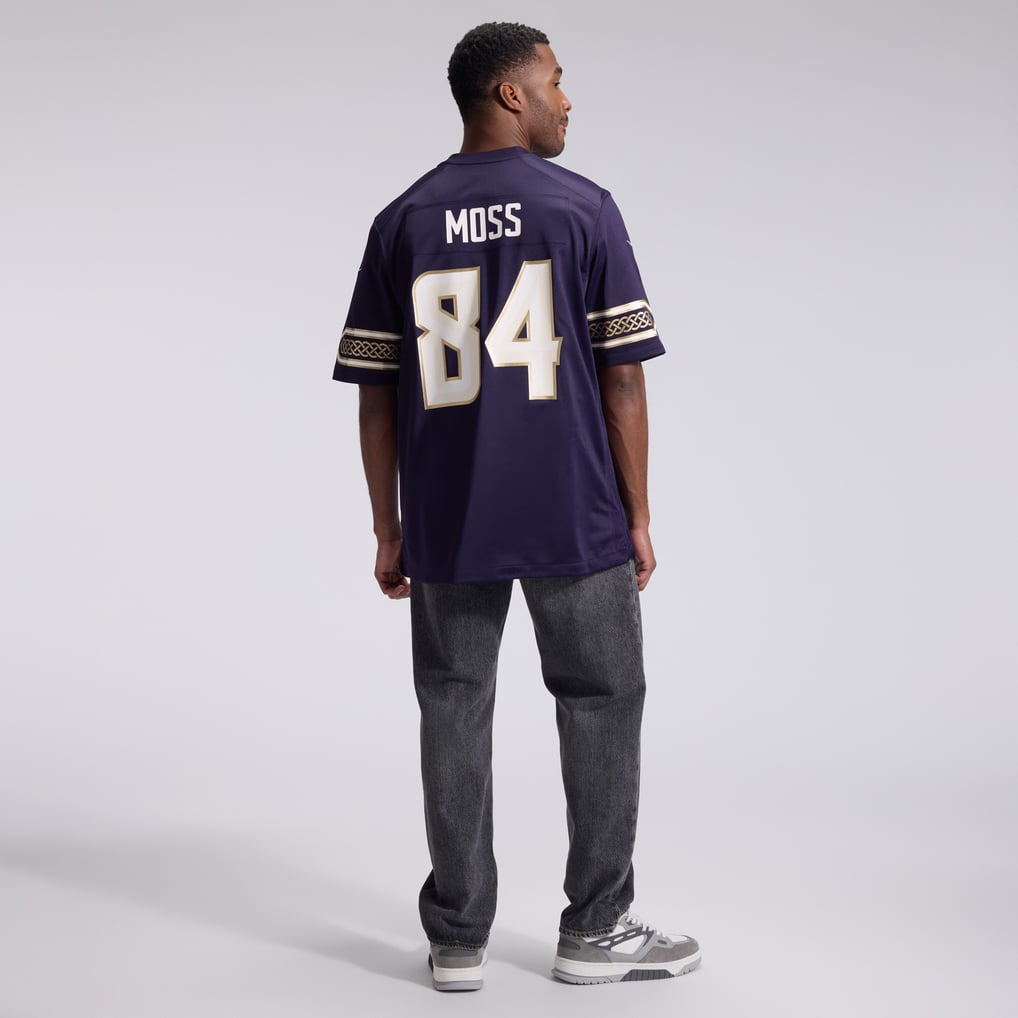 Men's Minnesota Vikings Randy Moss Nike Purple 2026 Rivalries Collection Game Jersey - Image 6