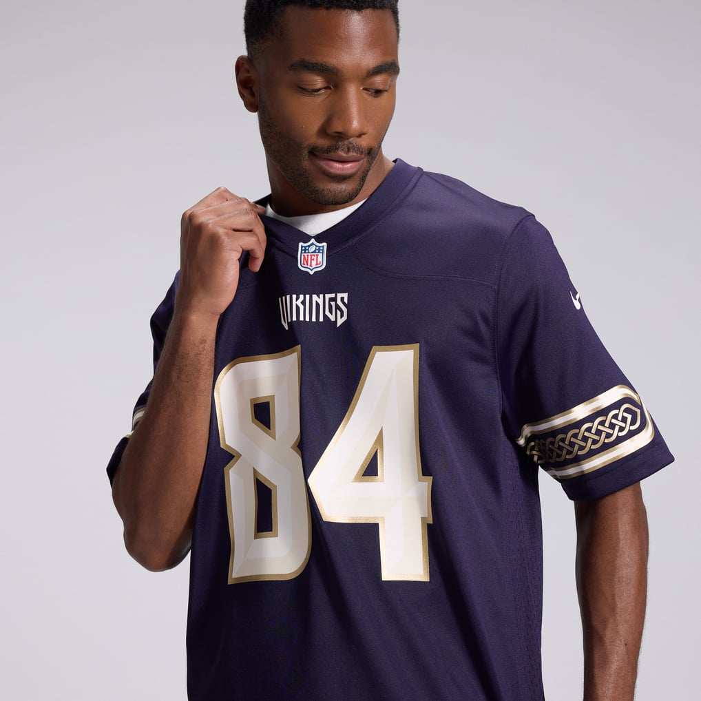 Men's Minnesota Vikings Randy Moss Nike Purple 2026 Rivalries Collection Game Jersey - Image 10