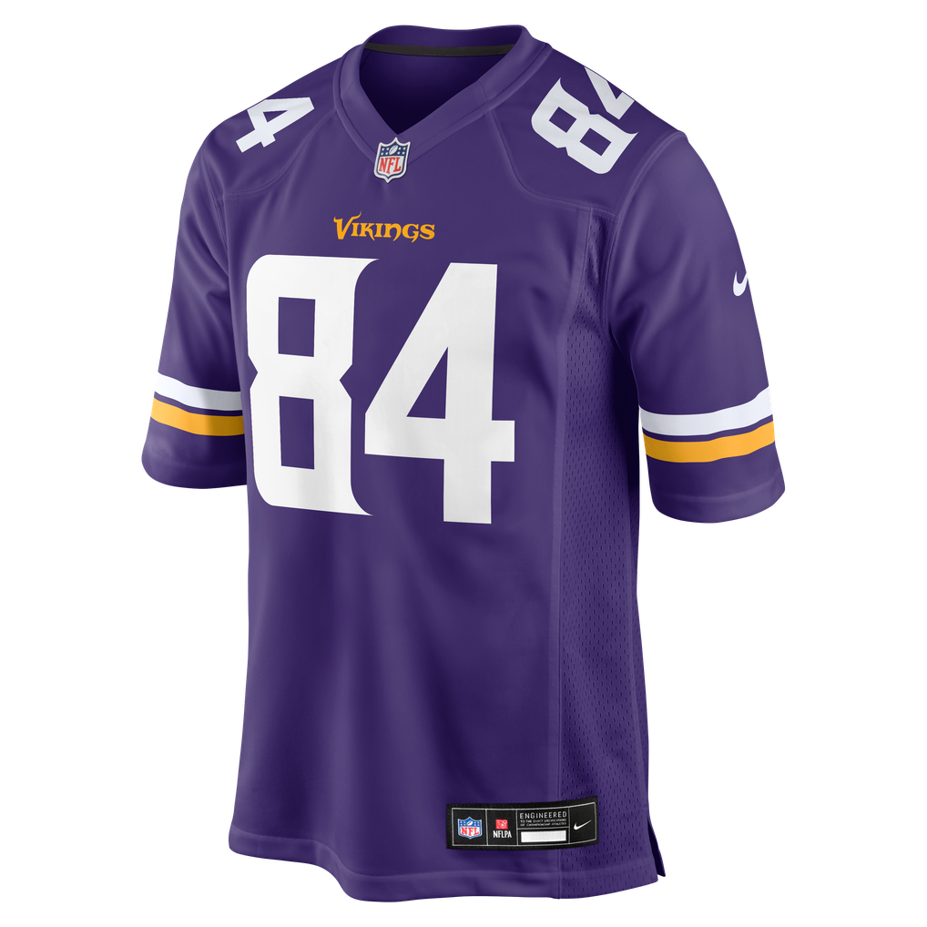 Men's Minnesota Vikings Randy Moss Nike Purple Game Retired Player Jersey - Image 3