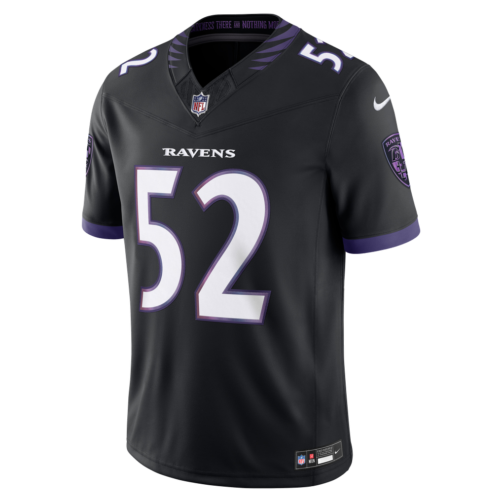 Men's Baltimore Ravens Ray Lewis Nike Black Alternate Vapor F.U.S.E. Stitched Retired Player Limited Jersey