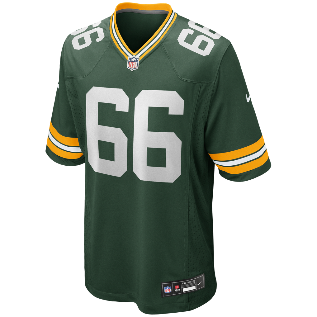 Men's Green Bay Packers Ray Nitschke Nike Green Game Retired Player Jersey - Image 3