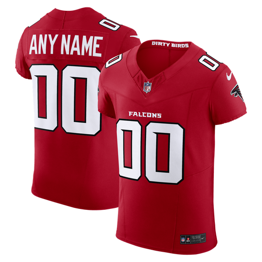 Men's Atlanta Falcons Nike Red Vapor F.U.S.E. Elite Custom Jersey