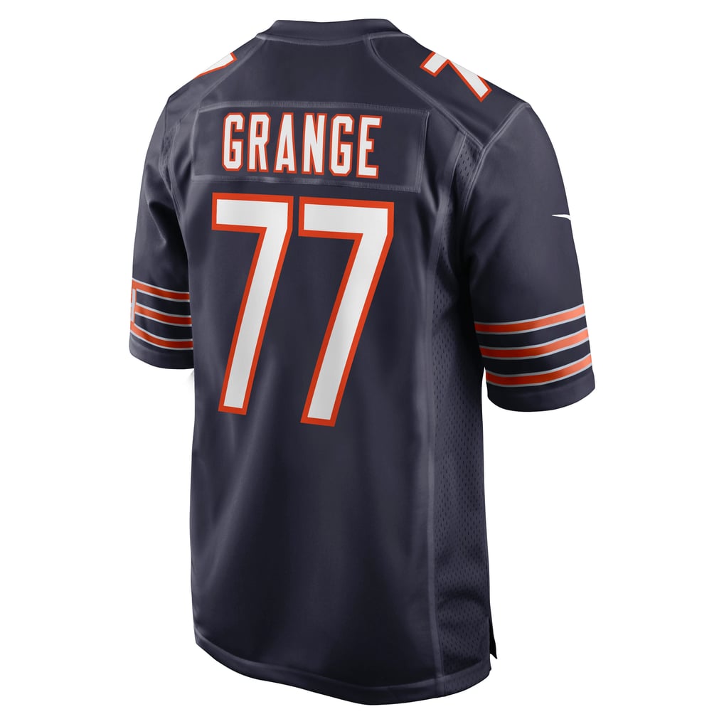 Men's Chicago Bears Red Grange Nike Navy Retired Player Jersey - Image 4