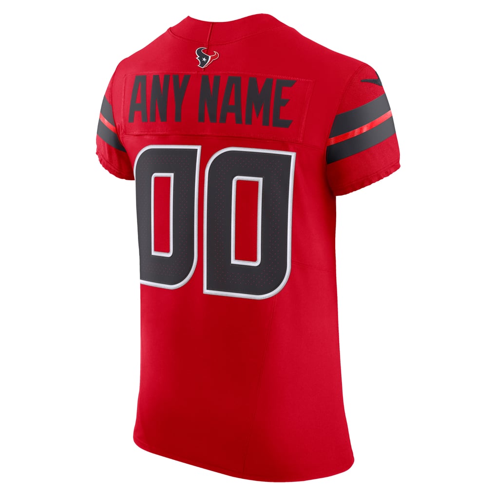Men's Houston Texans Nike  Red Alternate Vapor F.U.S.E. Elite Custom Jersey - Image 4