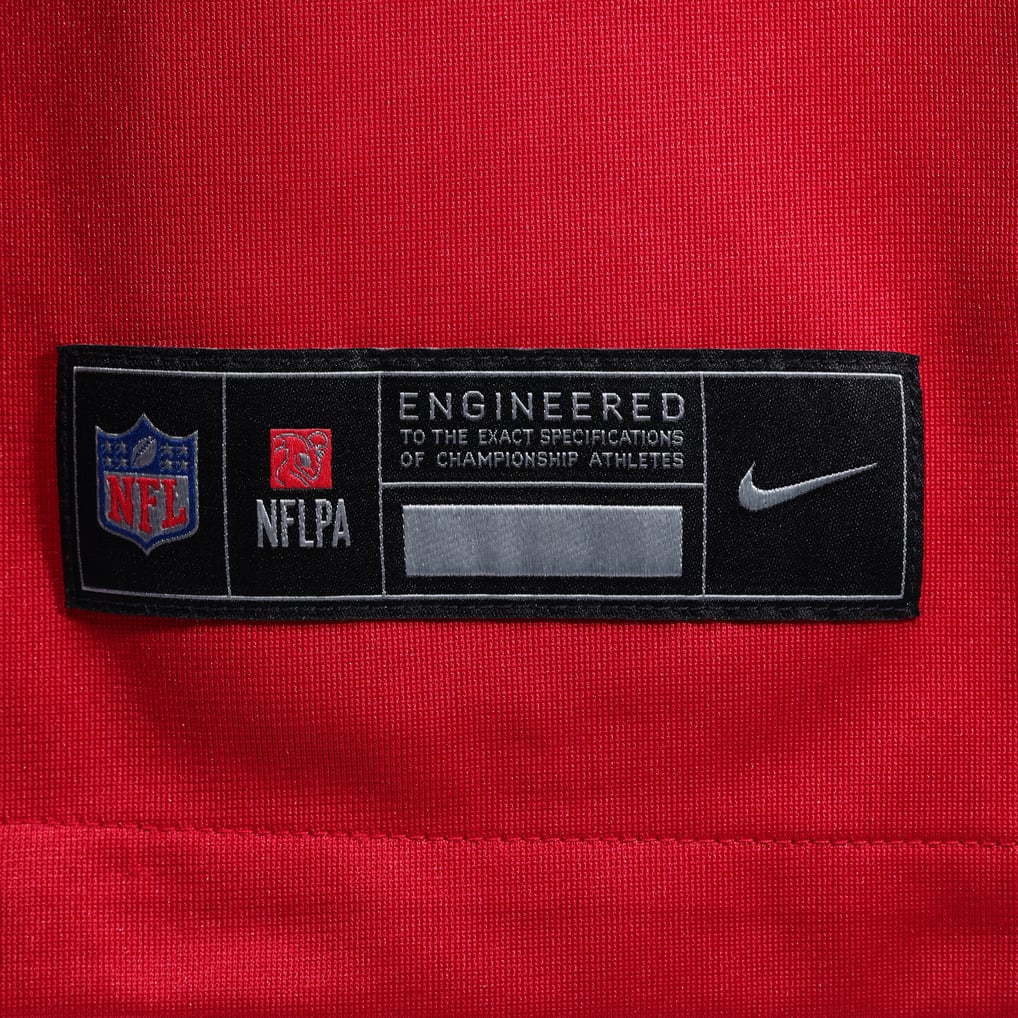 Men's Tampa Bay Buccaneers Rueben Bain Jr. Nike Red Team Game Jersey - Image 9