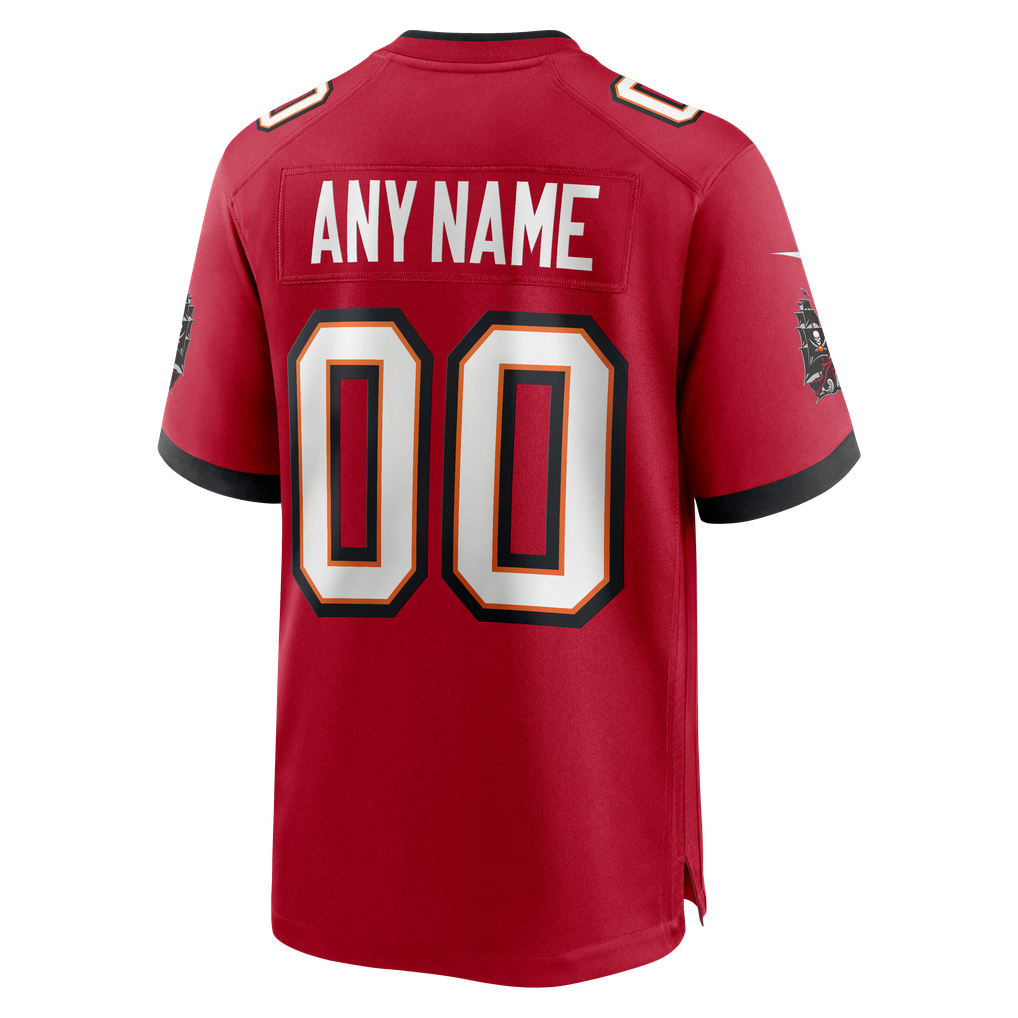 Men's Nike Red Tampa Bay Buccaneers  Team Custom Game Jersey - Image 4