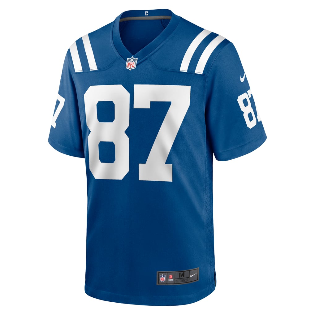 Men's Indianapolis Colts Reggie Wayne Nike Royal Retired Player Game Jersey - Image 3
