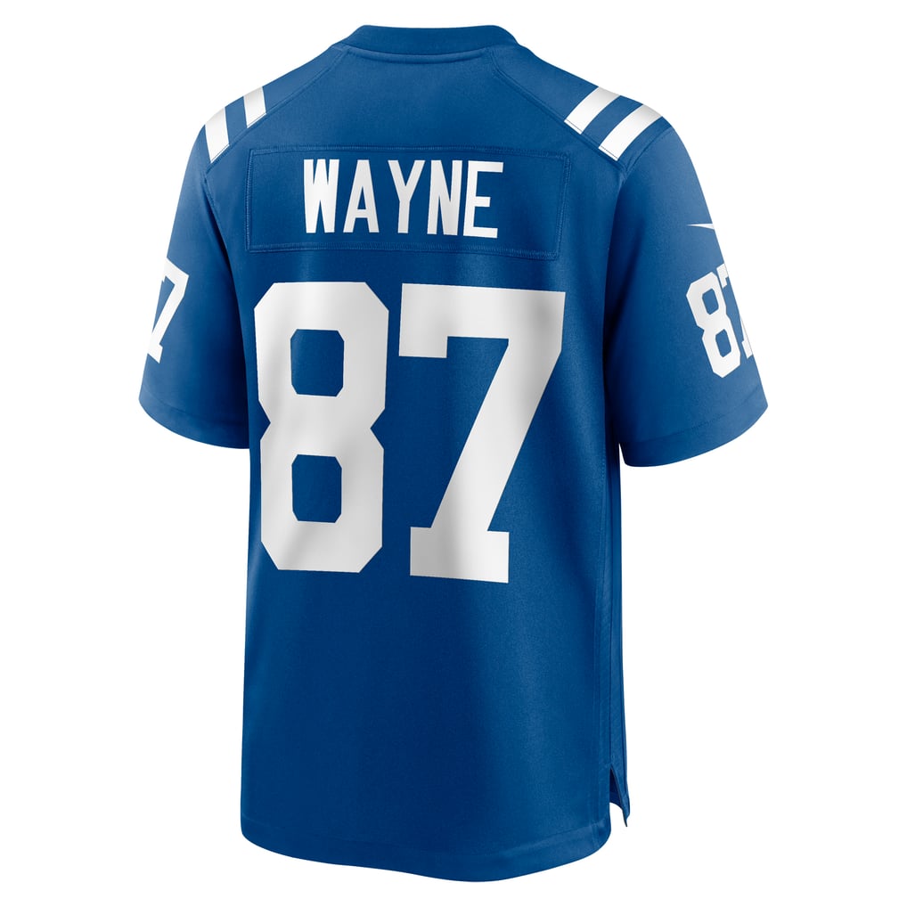 Men's Indianapolis Colts Reggie Wayne Nike Royal Retired Player Game Jersey - Image 4