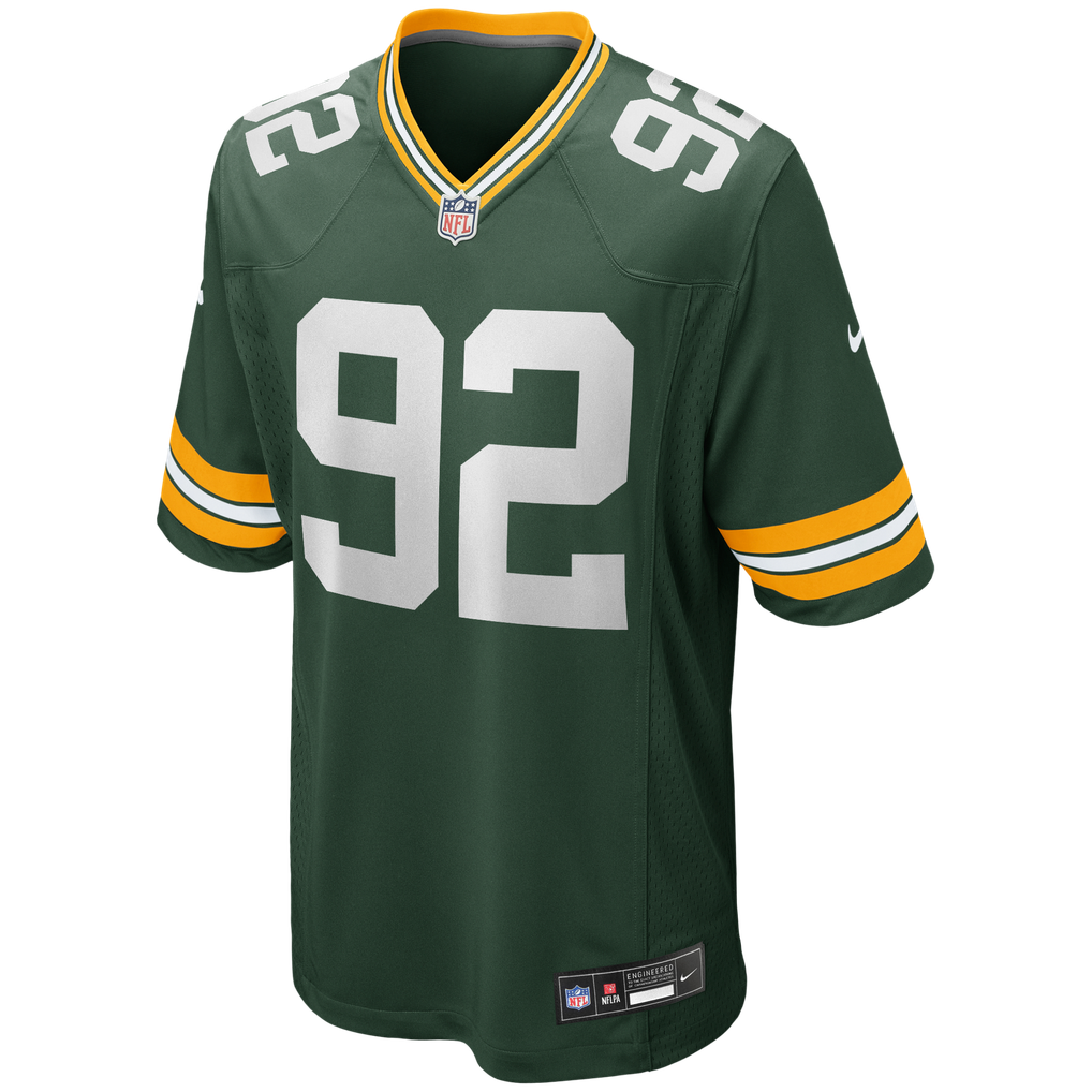 Men's Green Bay Packers Reggie White Nike Green Game Retired Player Jersey - Image 3