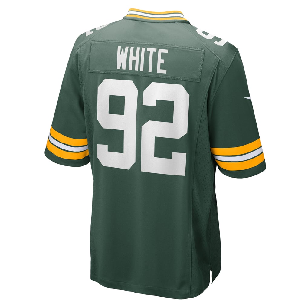 Men's Green Bay Packers Reggie White Nike Green Retired Player Game Jersey - Image 4