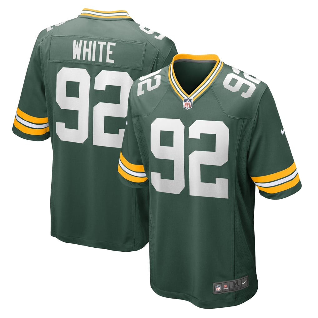 Men's Green Bay Packers Reggie White Nike Green Retired Player Game Jersey - Image 1
