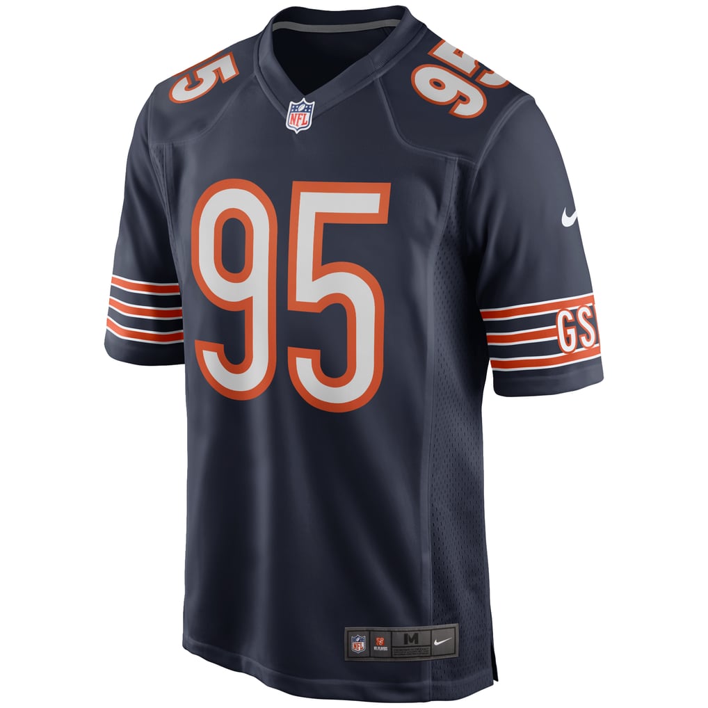 Men's Chicago Bears Richard Dent Nike Navy Game Retired Player Jersey - Image 3