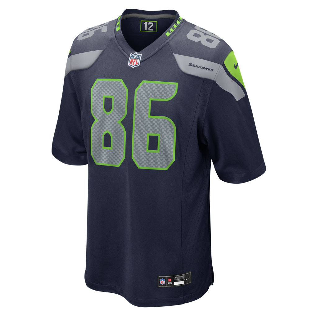 Men's Seattle Seahawks Ricky White Nike College Navy Team Game Jersey - Image 3