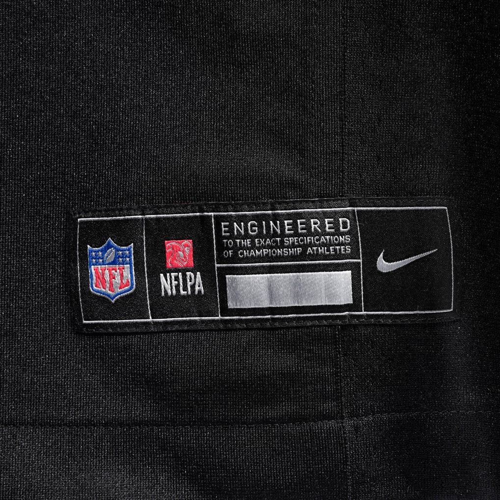 Men's Pittsburgh Steelers Rico Dowdle Nike Black Game Jersey - Image 9